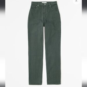 Abercrombie Ultra High Rise 90s Straight Jean   (Size: 10/30)